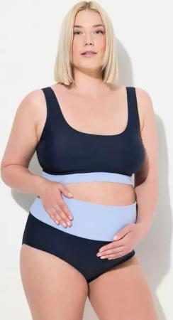 Ulla Popken Bustier Bikini ohne Softcups breiter Elastikbund Schwangerschaft