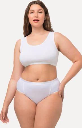 Ulla Popken Bustier Bustier Schlupfform ohne Bügel OEKO-TEX