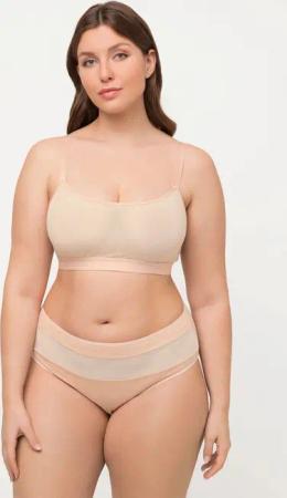 Ulla Popken Bustier Bustier Unterbrustband Mesh