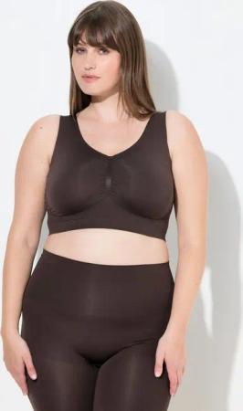 Ulla Popken Bustier Shaping-Bustier nahtlos ohne Verschluss