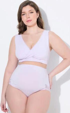 Ulla Popken Bustier Still-Bustier Spitzenkante Biobaumwolle GOTS Schwangerschaft