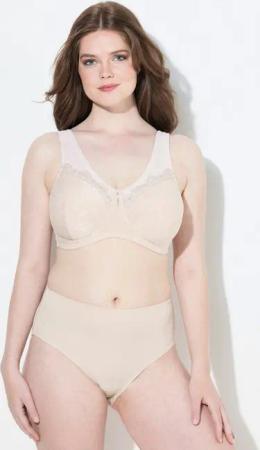 Ulla Popken Entlastungs-BH bis 130G Entlastungs-BH Bustier spitze