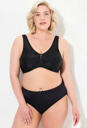 Ulla Popken Entlastungs-BH bis 130G Entlastungs-BH Bustier spitze