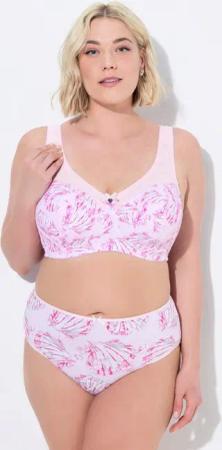 Ulla Popken Entlastungs-BH Entlastungs-BH bügellos Muscheln