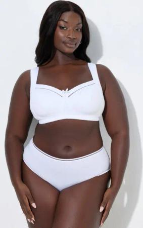 Ulla Popken Entlastungs-BH Entlastungs-BH bügellos Spitze