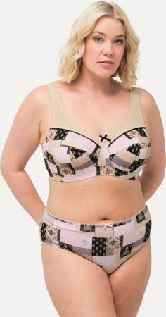 Ulla Popken Entlastungs-BH Entlastungs-BH Mustermix ohne Bügel Cup C - F