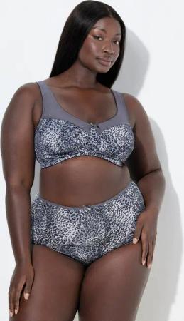 Ulla Popken Entlastungs-BH Entlastungs-BH ohne Bügel Animal