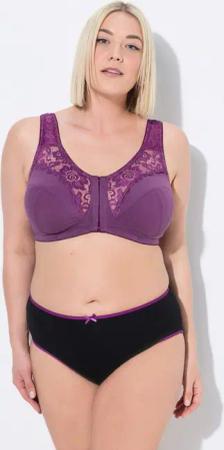 Ulla Popken Entlastungs-BH Entlastungs-BH ohne Bügel Baumwolle Cup C - F