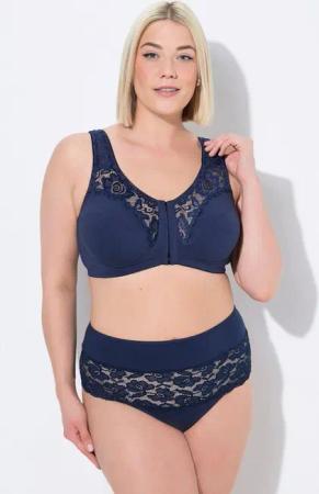 Ulla Popken Entlastungs-BH Entlastungs-BH ohne Bügel Baumwolle