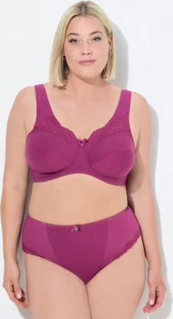 Ulla Popken Entlastungs-BH Entlastungs-BH ohne Bügel Spitze