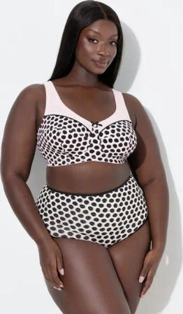 Ulla Popken Entlastungs-BH Entlastungs-BH Punkte ohne Bügel