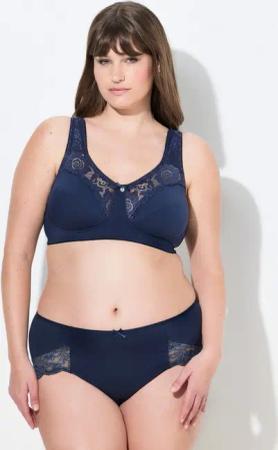 Ulla Popken Entlastungs-BH Entlastungs-BH Spitze ohne Bügel