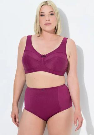 Ulla Popken Entlastungs-BH Entlastungs-BH Struktur ohne Bügel Cup C - H