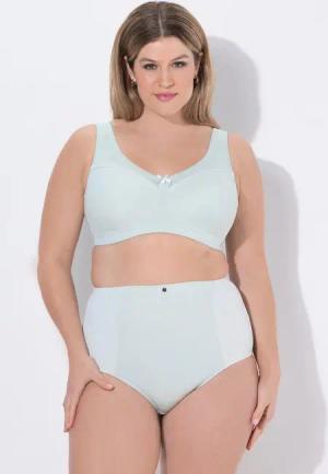 Ulla Popken Entlastungs-BH Entlastungs-BH Struktur ohne Bügel