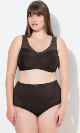 Ulla Popken Entlastungs-BH Entlastungs-BH Struktur ohne Bügel