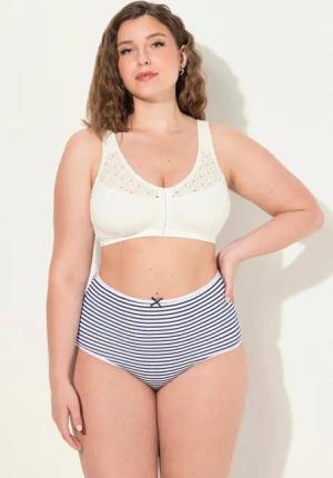 Ulla Popken Entlastungs-BH Entlastungs-BH Vorderverschluss ohne Bügel