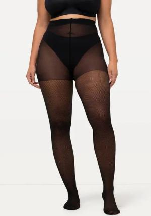 Ulla Popken Feinstrumpfhose Strumpfhose feines Muster