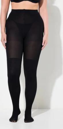 Ulla Popken Feinstrumpfhose Strumpfhose Overknee-Optik 80 den