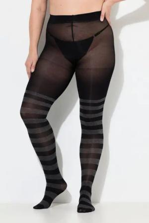 Ulla Popken Feinstrumpfhose Strumpfhose Overknee-Optik