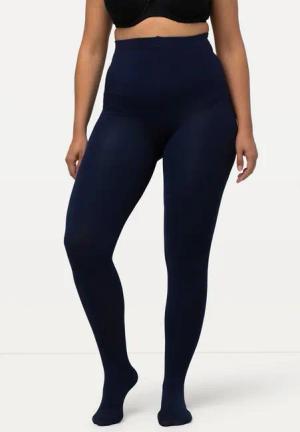 Ulla Popken Feinstrumpfhose, Strumphose Feinstrumpf, Blickdicht uni