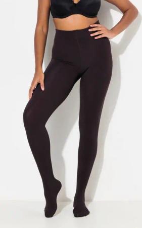 Ulla Popken Feinstrumpfhose, Strumphose Feinstrumpf, Blickdicht uni