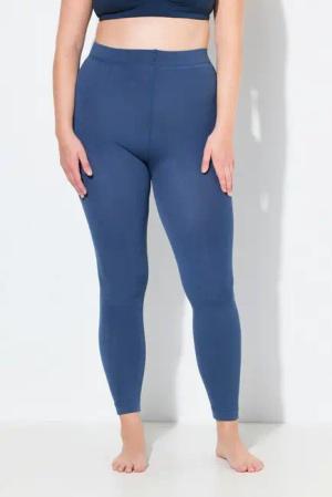 Ulla Popken Feinstrumpfhose Thermo-Strumpfleggings Elastikbund