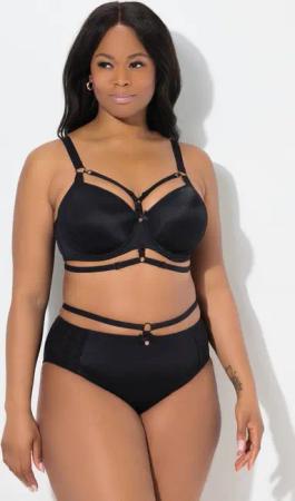 Ulla Popken Fullcup-BH TRUYOU Bügel-BH Softschalen Zierbänder