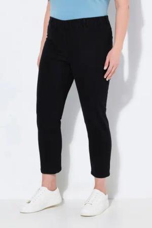 Ulla Popken Funktionshose 7/8-Jeggings Sienna Elastikbund schmales Bein