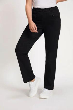Ulla Popken Funktionshose Basic Stretchhose Mony farbecht