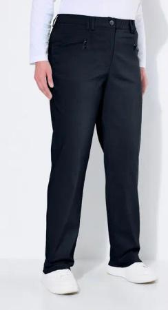 Ulla Popken Funktionshose Bengalin Stretchhose Mony konisches Bein