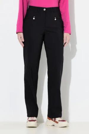 Ulla Popken Funktionshose Bengalinhose Mony konisches Bein Zipptaschen