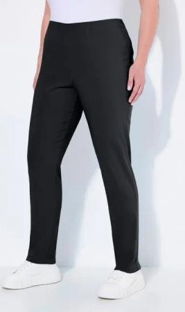 Ulla Popken Funktionshose Bengalinhose Sienna schmales Bein Gummibund