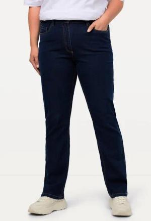 Ulla Popken Funktionshose bis 64 Jeans Hose Stretchhose Denim 5-Pocket-Form