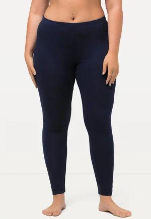 Ulla Popken Funktionshose bis 76 Leggings mit Rundum-Gummibund Slim Fit