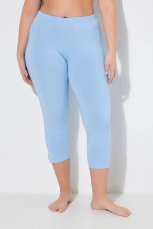 Ulla Popken Funktionshose Caprihose 7/8-Länge Elastikbund