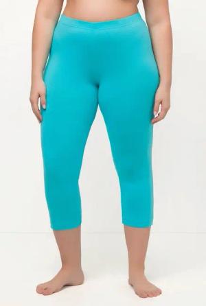 Ulla Popken Funktionshose Caprihose 7/8-Länge Elastikbund