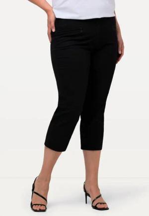 Ulla Popken Funktionshose Hose Mony wadenlang Zipptaschen Stretch