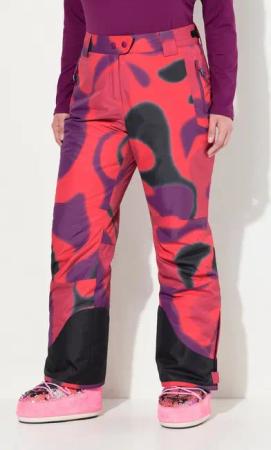 Ulla Popken Funktionshose HYPRAR Skihose wasserdicht Klettriegel Formknie