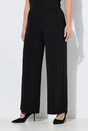 Ulla Popken Funktionshose Jerseyhose weites Bein Elastikbund bis Gr. 66/68