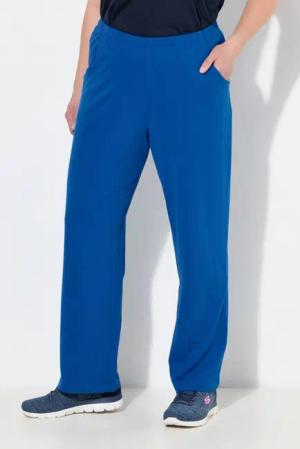 Ulla Popken Funktionshose Jogginghose gerades Bein Gummibund