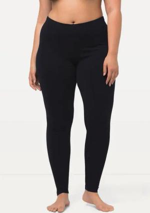 Ulla Popken Funktionshose Leggings Skinny Elastikbund OEKO-TEX