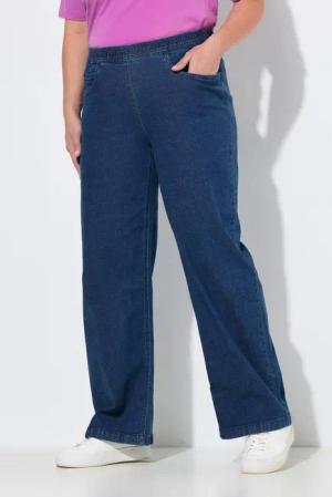 Ulla Popken Funktionshose Marlenejeans Mary weiter 5-Pocket-Schnitt