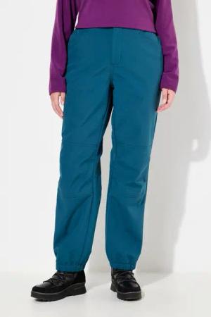 Ulla Popken Funktionshose Softshellhose wasserabweisend Formknie