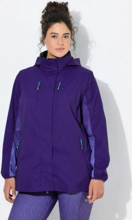 Ulla Popken Funktionsjacke 2-in-1-Funktionsjacke wasserabweisend