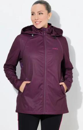 Ulla Popken Funktionsjacke HYPRAR 2-in-1-Funktionsjacke wasserabweisend