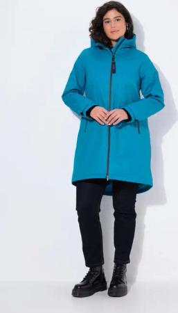 Ulla Popken Funktionsjacke HYPRAR Funktionsjacke wasserdicht 2-Wege-Zipper