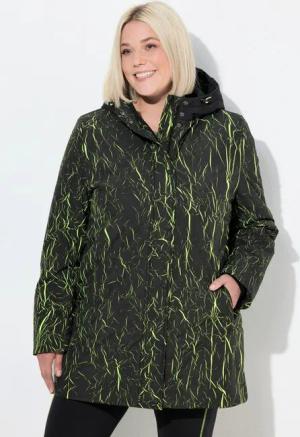 Ulla Popken Funktionsjacke HYPRAR Funktionsjacke wasserdicht 2-Wege-Zipper