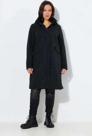 Ulla Popken Funktionsjacke HYPRAR Funktionsparka wasserabweisend Kapuze