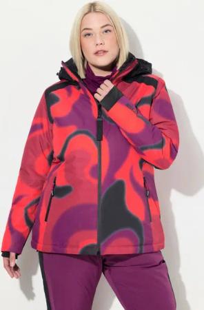 Ulla Popken Funktionsjacke HYPRAR Performance-Jacke wasserdicht Schneefang