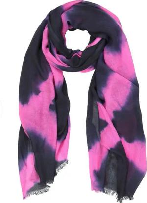 Ulla Popken Halstuch Schal Batikmuster luftig-leicht